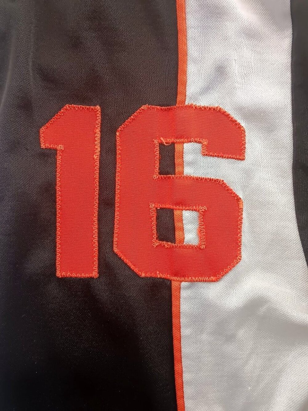 True Vintage T-Shirt Large Cannon Soccer Jersey Stitched Letters #16 1980's USA